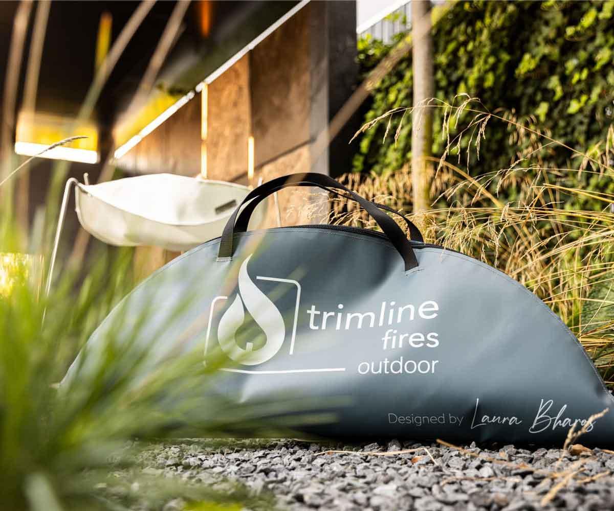 Outdoor Feuerstelle Firefly von Trimline Fires
